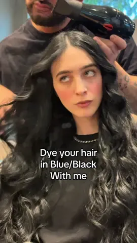 This is your sign to go #black 🏴‍☠️ * * #blueblack #bluehair #blackhair #darkhair 