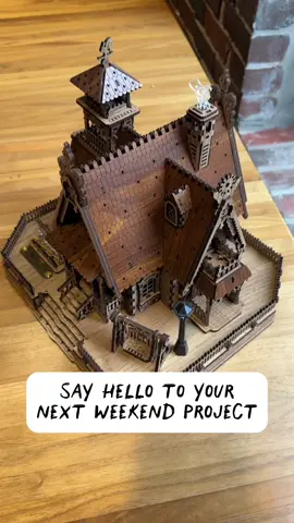 POV: you spent a weekend building a tiny glowing cottage and now you can't stop staring at your own bookshelf 🏡✨ 251 pieces, LED lights, and zero regrets. Funpola Countryside Cottage is in my TikTok Shop! #TikTokShopFinds #Cottagecore #DIYHomeDecor #3DWoodenPuzzle #MiniatureBuilding @Funpola Official 