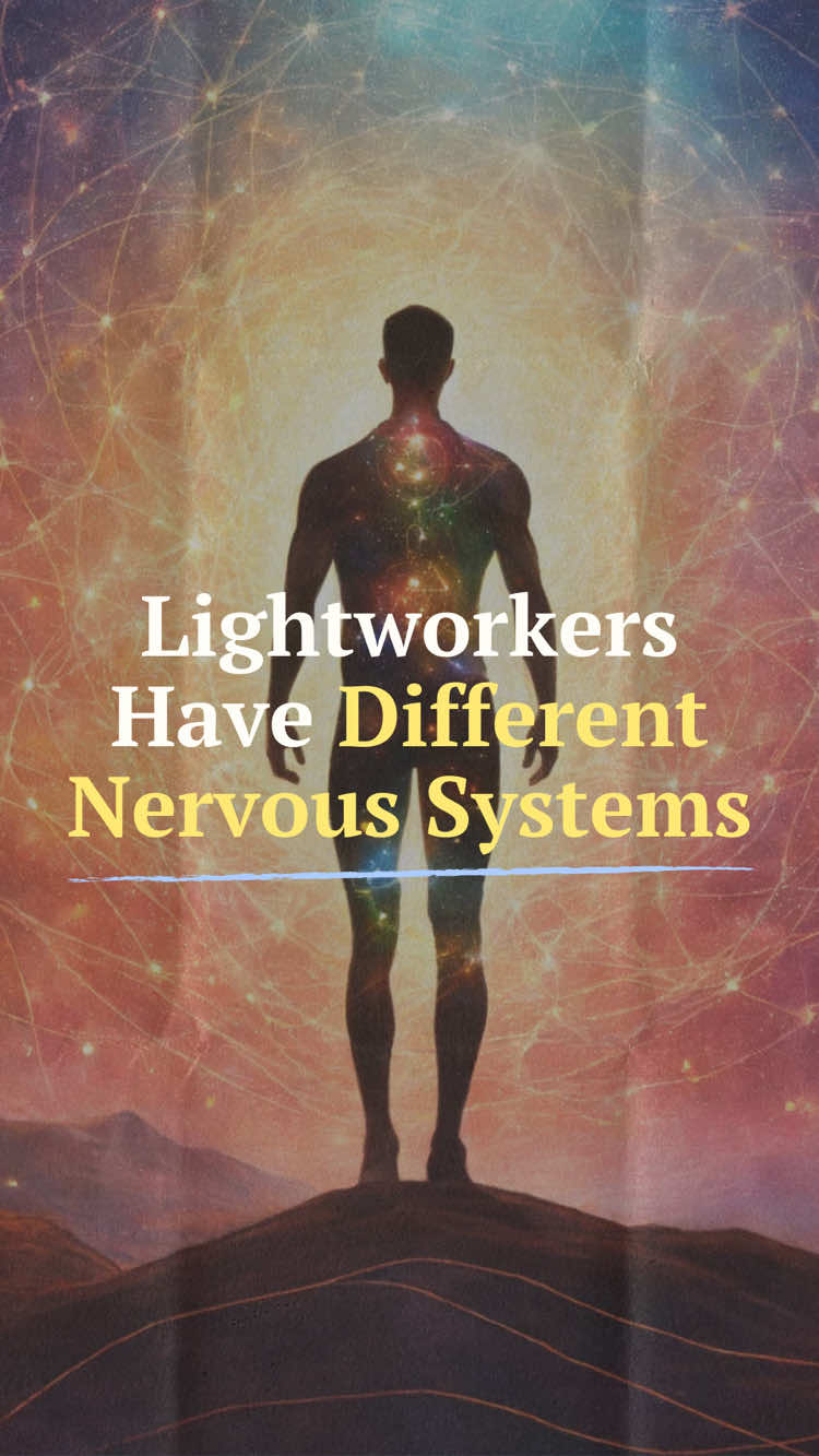Many lightworkers have highly sensitive nervous systems. That sensitivity is not a flaw. It’s like having a finely tuned antenna that picks up subtle information most people miss. Emotional shifts. Energetic changes. Unspoken pain. But that same sensitivity can become overload. Empathy can feel like drowning. Stimulation can feel intense. Suffering can hit harder. The gift and the challenge are woven together. It’s learning how to regulate, protect, and strengthen a nervous system that was built to perceive more. #highlysensitive #empath #nervoussystemhealing