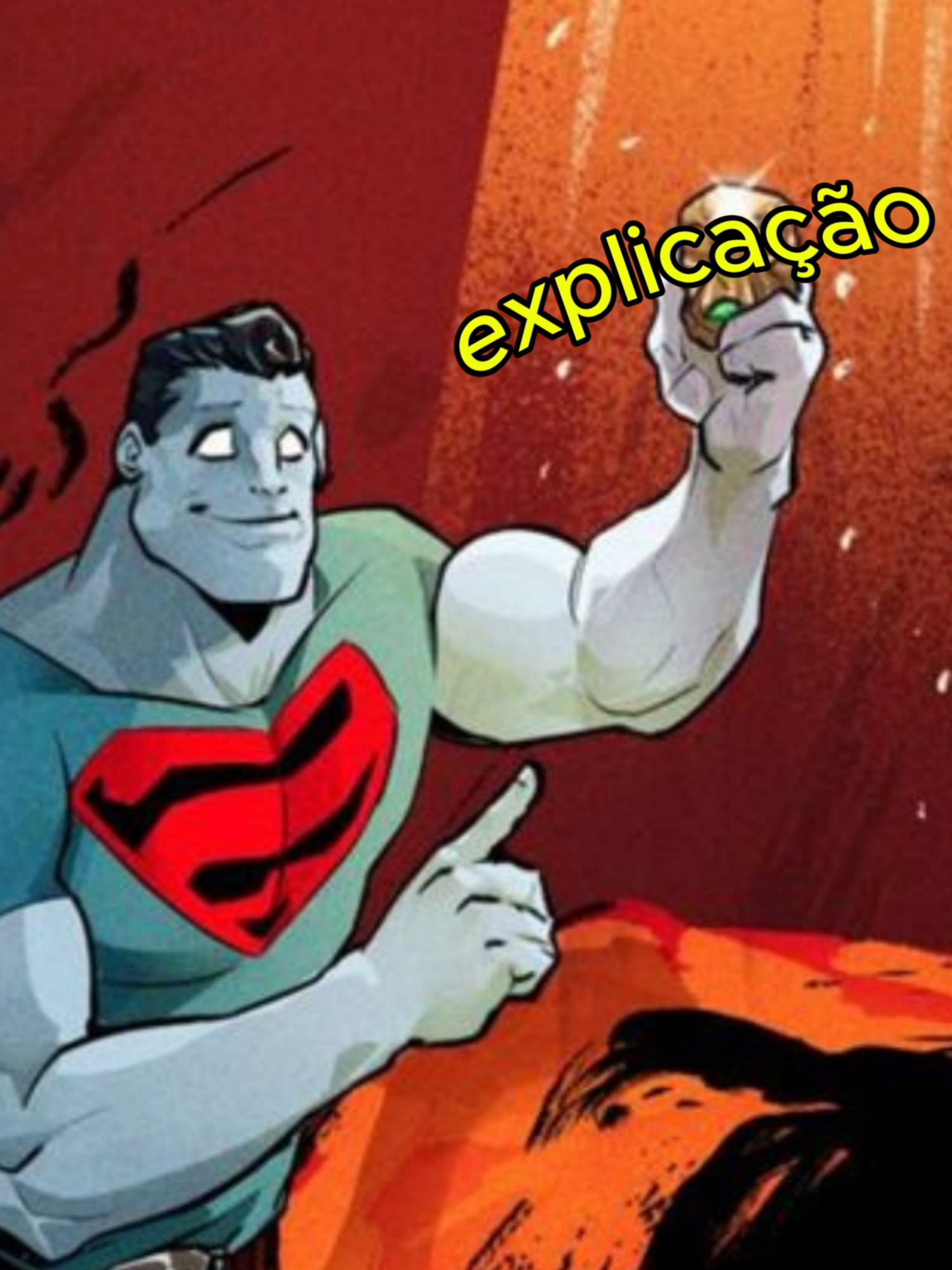 foi assim que o Superman virou O TODO PODEROSO!! #superman #superboyprime #dcko #darkside #doomsday