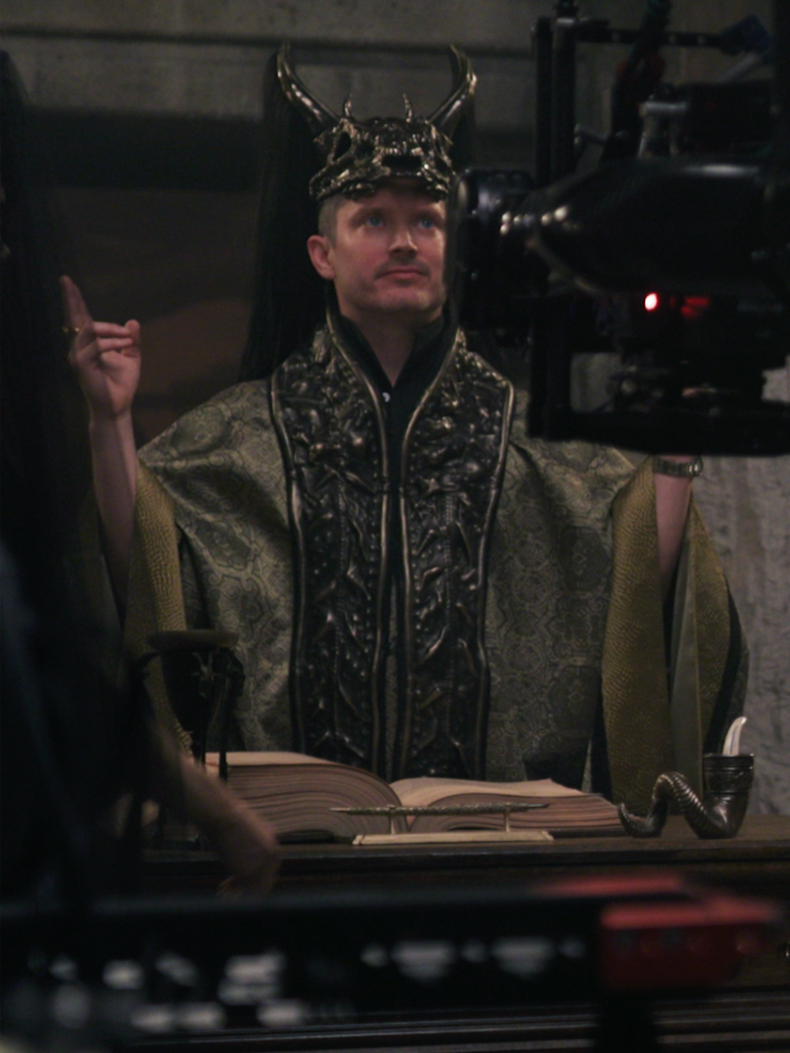 GOATED. Elijah Wood stars in READY OR NOT 2: HERE I COME, now playing only in theaters. Get tickets now. #ReadyorNot2
