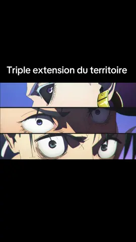 Triple extension du territoire #pourtoi #fyp #jujutsukaisen #anime #yutaokkotsu 