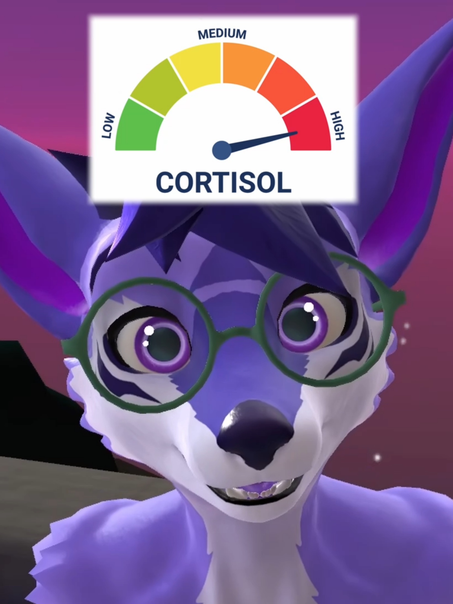 You Have High Cortisol? I Can Fix You... | VRChat | #vrchat #vrchatfurry #furry #furryfandom