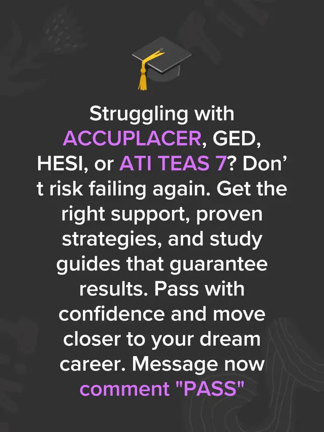 Which exam is stressing you out? I can help you pass and here is how 👌🏼👌🏼 Comment 