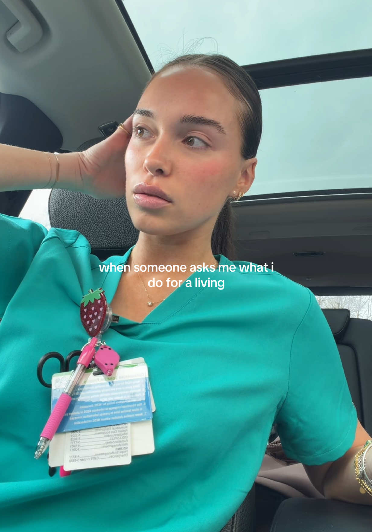 so much easier than saying “content creator” 😂 #nurse #nursetok #contentcreator #nursing #contentcreation 