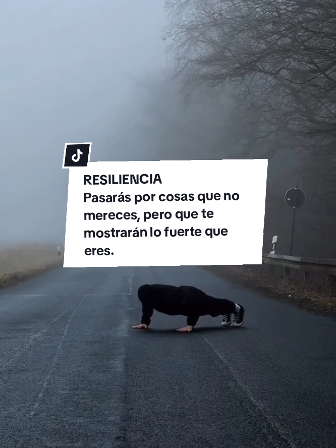 Pasarás por cosas que no mereces, pero que te mostrarán lo fuerte que eres. La vida no siempre es justa; te arroja desafíos que no pediste ni mereces, pero cada uno es una oportunidad disfrazada para descubrir tu fortaleza oculta. En el crecimiento personal, la resiliencia no es evitar el dolor, sino transformarlo: aprender a levantarte más sabio, más adaptable, más vivo. Esas 
