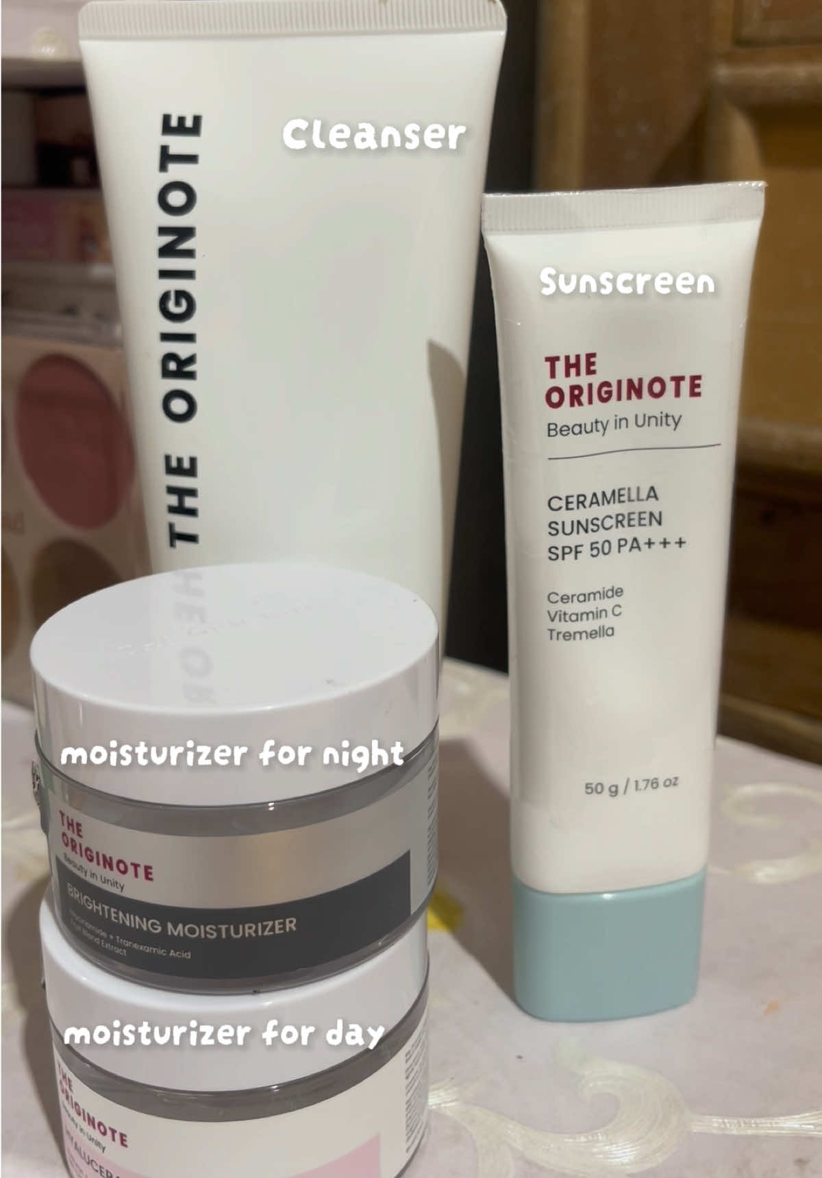 THE ORIGINOTE SKINCARE✨ #theoriginote #skincare #skincareset #skincareroutine #fyp 