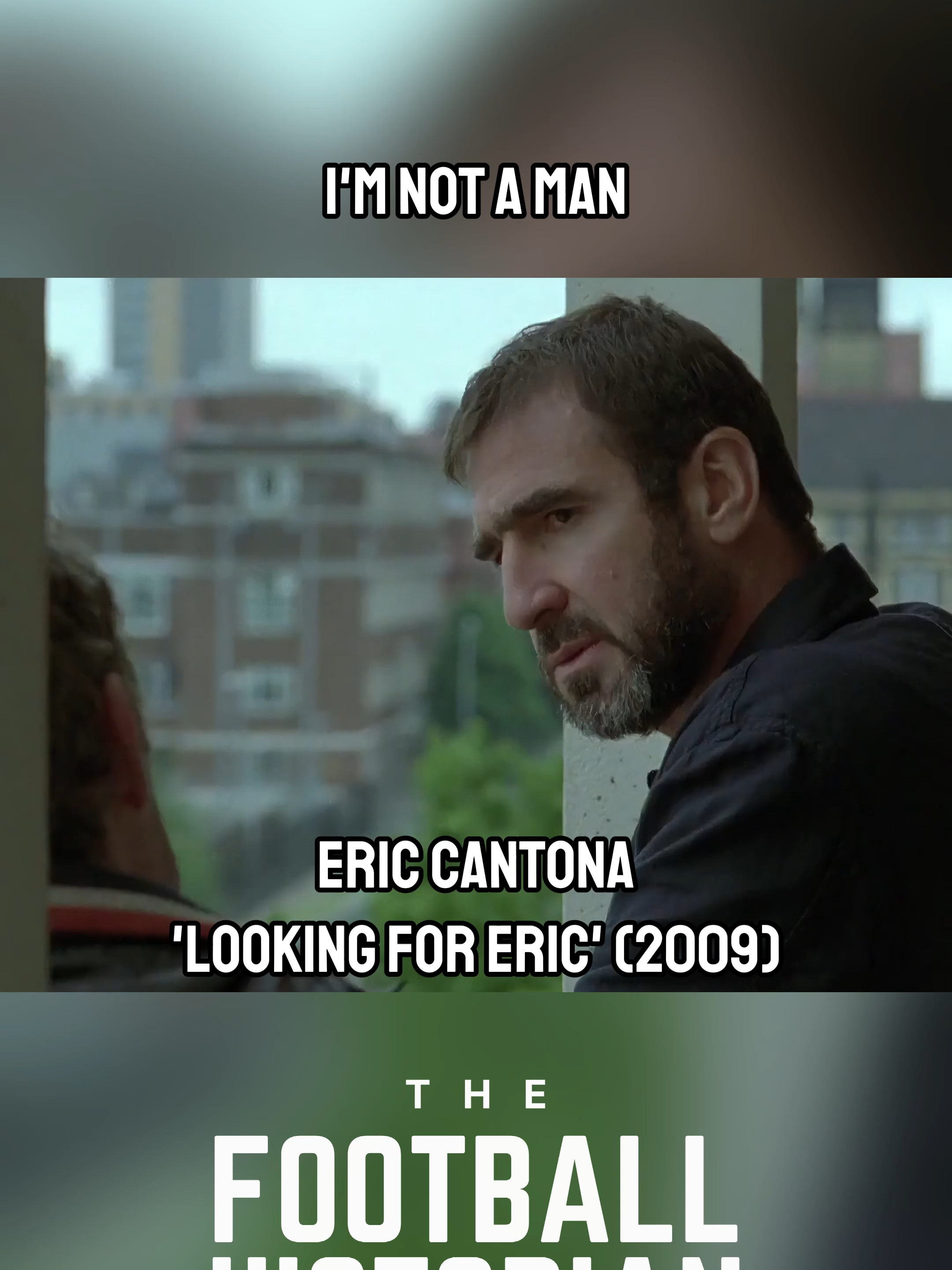 “I am not a man… I am Cantona.” Then casually reveals he learned the trumpet 😭 #Cantona #FootballHistory #ManUnited #FootballMoments