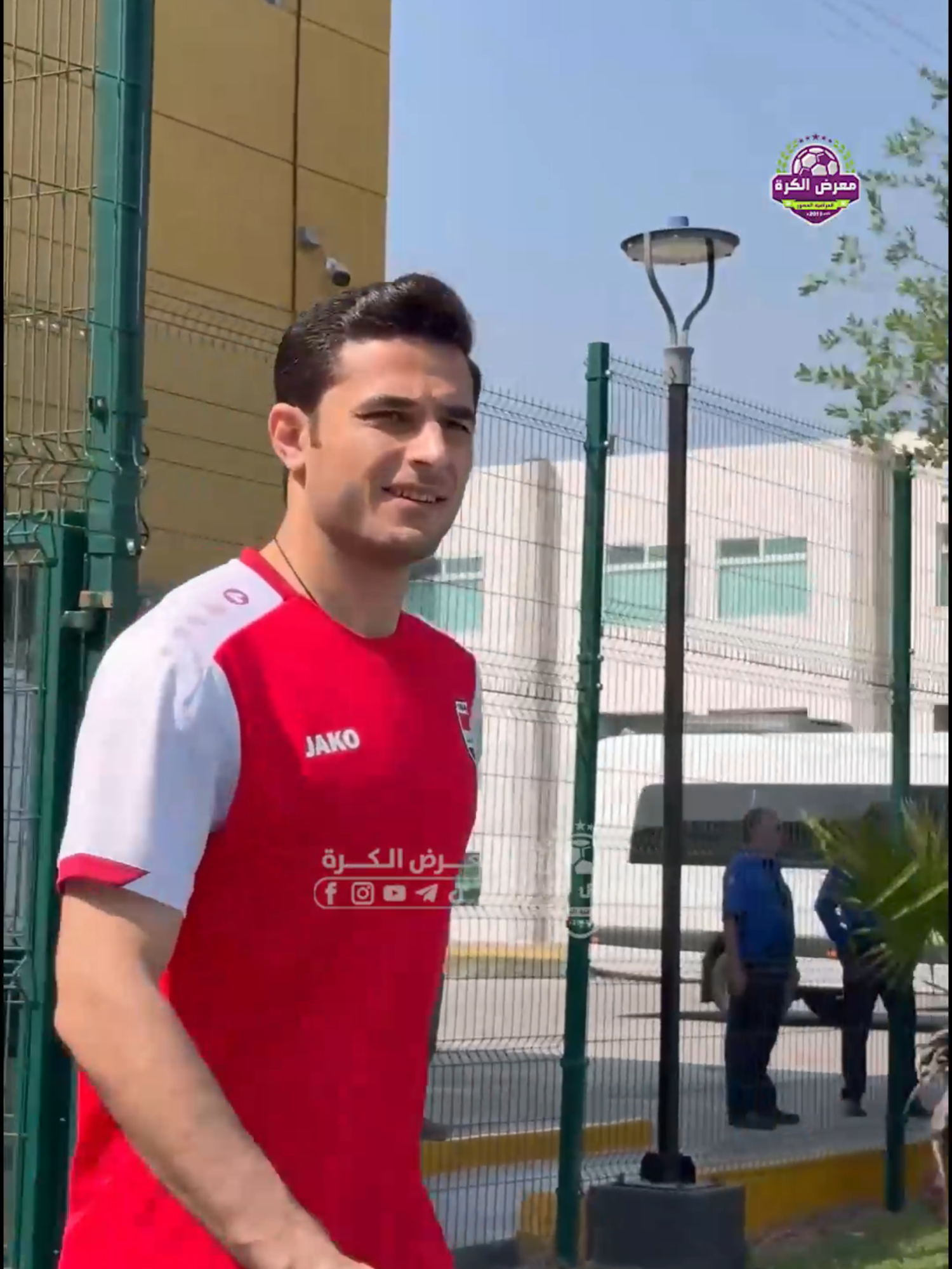 علي يوسف من تدريبات منتخبنا الوطني اليوم.#العراق #iraq #fyp