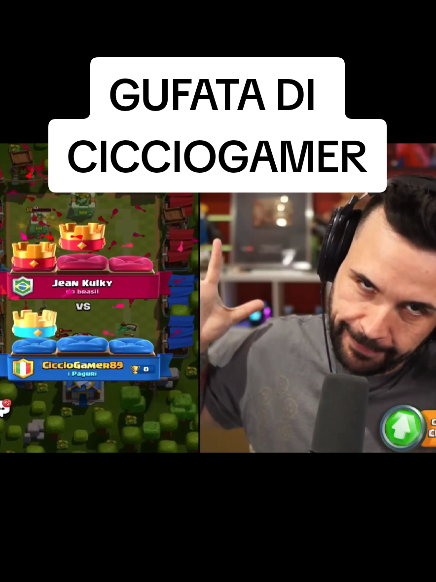 La convinzione di cicciogamer #cicciogamer89 #cicciogamer #clashroyale #caos #perte 