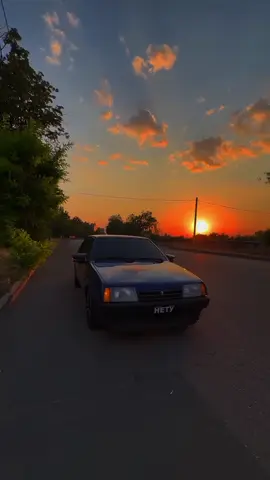 🌇🌅уже скоро  #21099 #99 #ваз #ваз99 #21099 #virallll #закат #машина
