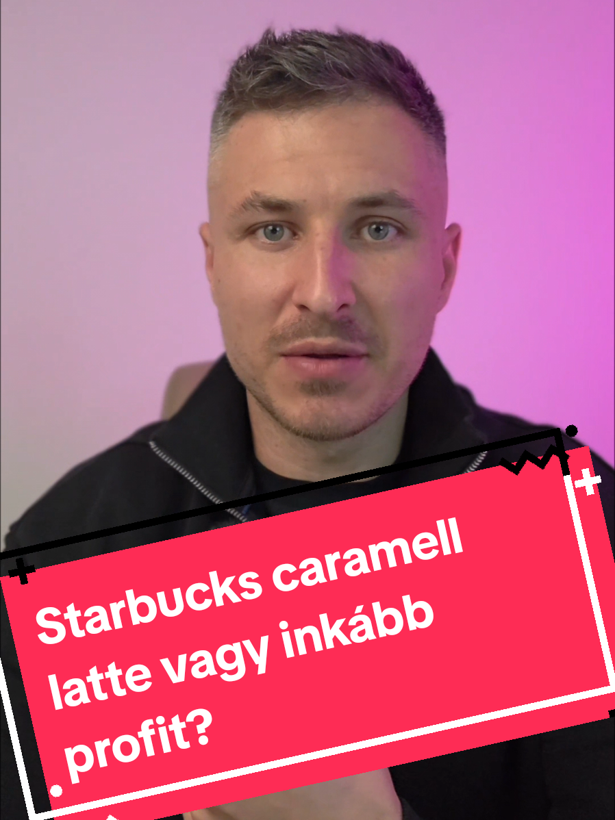Egy Starbucks karamell latté 2000 forintba kerül… de mi történik, ha minden nap iszol egyet? 2000 × 30 nap = 60 000 Ft havonta 2000 × 365 nap = 730 000 Ft évente 10 év alatt ez: 7,3 millió forint, amit egyszerűen elköltesz. Most nézzük meg a másik oldalt. Mi történne, ha ezt a havi 60 000 forintot befektetnéd 10 éven keresztül? Például olyan cégekbe, mint: – Starbucks – McDonald’s – PepsiCo --- 📊 Számolás (kb. 9% éves hozammal): – havi befektetés: 60 000 Ft – éves befektetés: 720 000 Ft – 10 év alatt befektetett összeg: 7,2 millió Ft 👉 várható érték: ~17,5–18 millió Ft 👉 ebből profit: ~10–11 millió Ft --- Ez nem az az összeg, amit befektettél. Hanem az, amit nyereségként vehetsz ki. --- A különbség: – vagy minden nap elköltesz – vagy hosszú távon építkezel --- Írd meg kommentben: napi 1 kávé vagy havi 60 ezer befektetés? #befektetés  #pénzügy  #vagyonépítés  #részvénypiac  #tudatospénz 