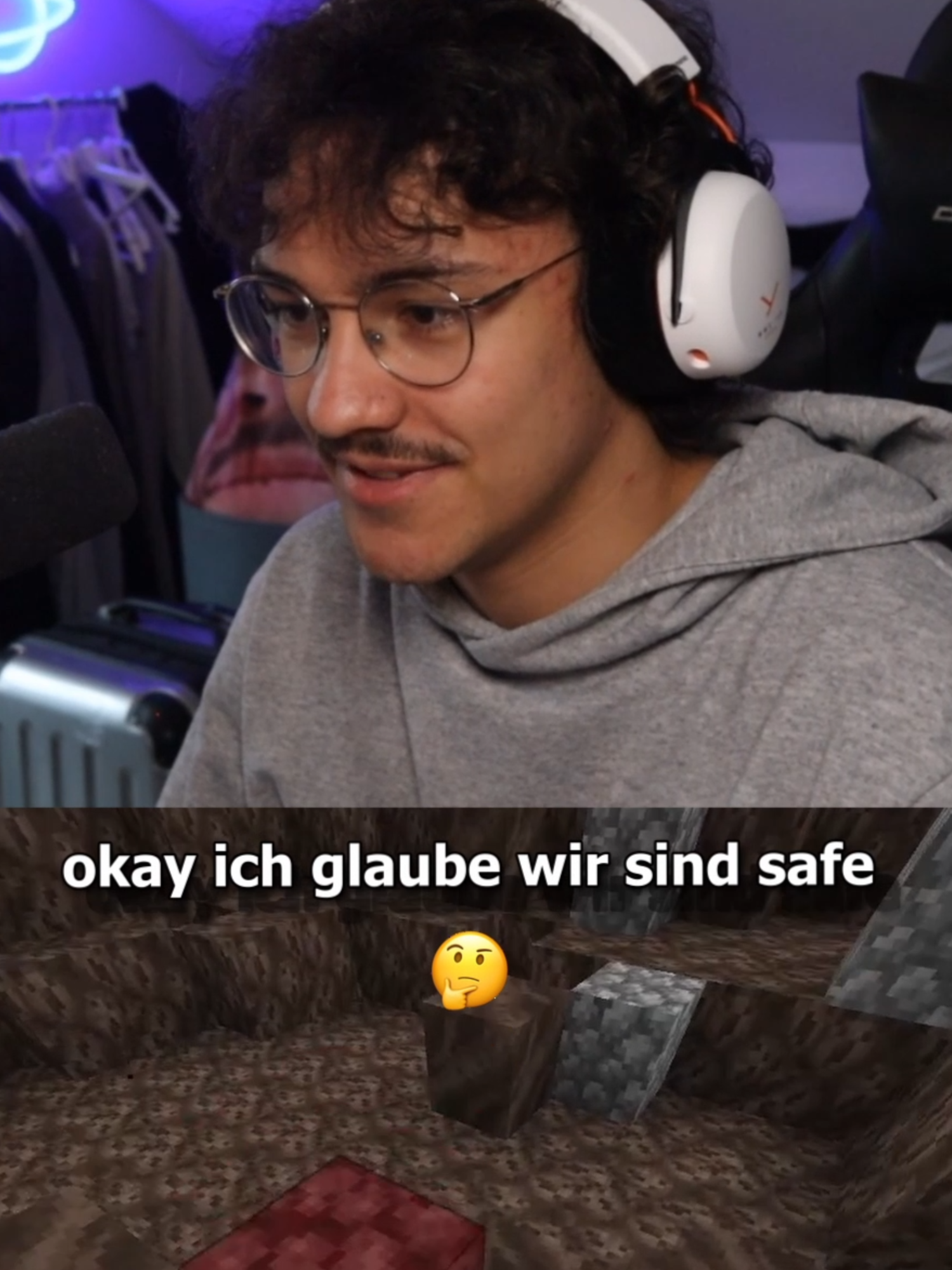 HAHAHAH WAS IST DAS TIMING #jamienichtjames #smallstreamer #Minecraft