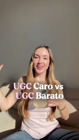 UGC caro vs barato💸 comparemos un vídeo UGC de la misma marca pero con un precio muyyy distinto🤭 Crees que vale la pena invertir en UGC caro? #ugcspain 
