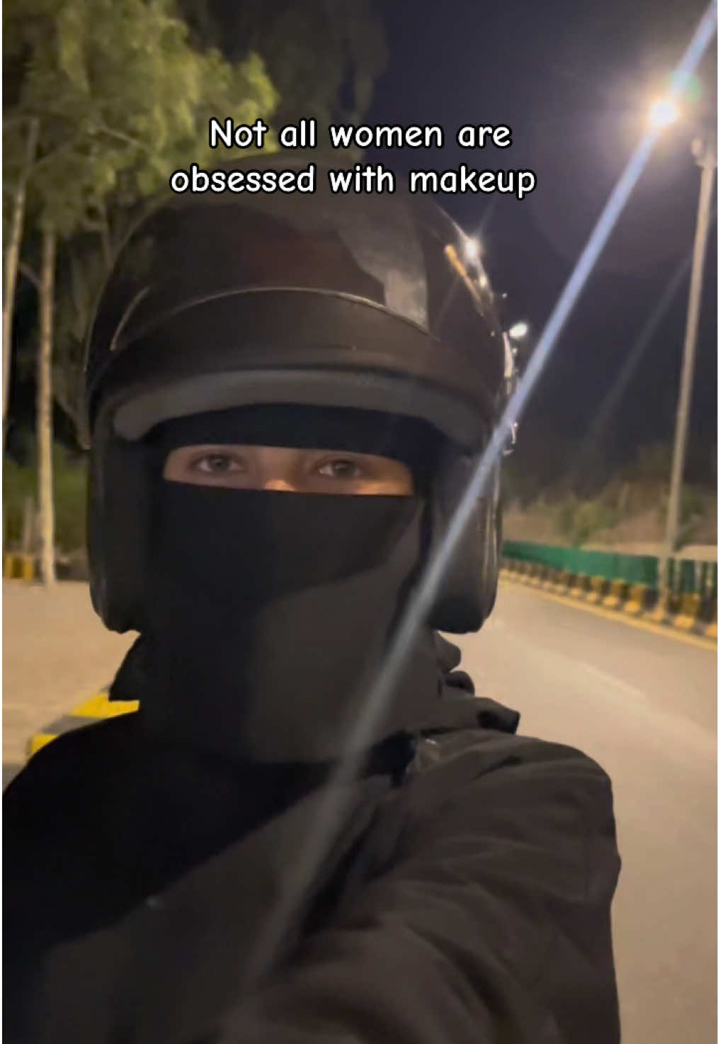 😭♥️  #trending #bikergirl #viral #murree #hijab 
