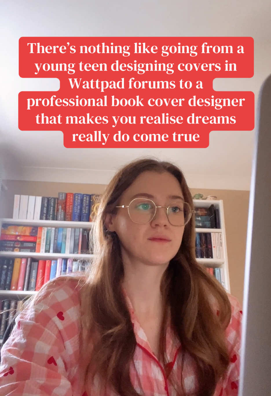 Dreams really do come true 🫶🏻❤️‍🔥 #bookcoverdesign 