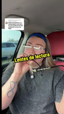 Respuesta a @Grippy strengthers #readingglasses #framelessglasses #lenteslectura #parati #viralproduct 