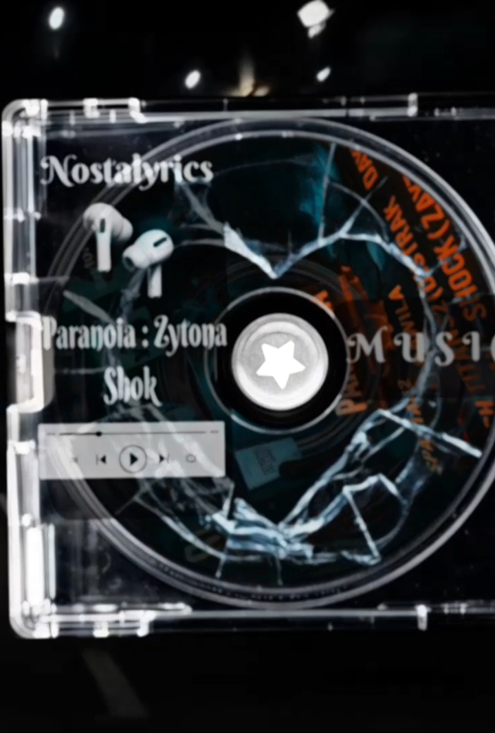 ༺ أجمع بين الحرف واللحن والصورة لأصنع عالمي.. ༻ ⟵ ┗  @Nostalyrics 🎧  paranoia : shok zytona ⟵ « جرب السماعات لتجربة أفضل »  ⟵ #اكسبلور  #lyrics  #تصميم_فيديوهات🎶🎤🎬  #music #creatorsearchinsights 