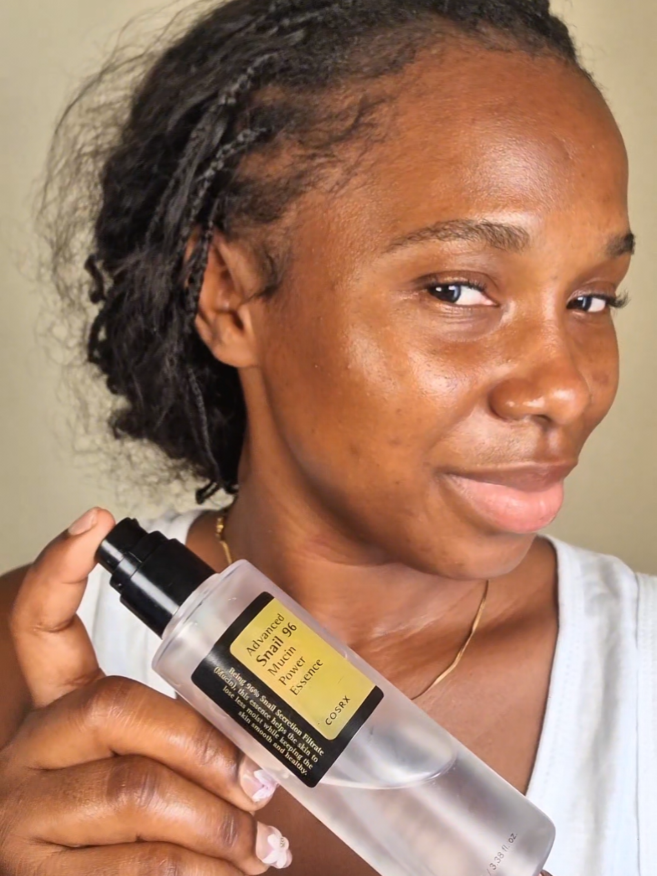 how to get soft glowing skin using @COSRX Official Advaced Snail Mucin #skincare #cosrxsnailmucin #snailmucin #moisturizer #koreanskincare  how to get soft smooth skin how to moisturize skin cosrx snail mucin snail mucin cosrx skincare cosrx advanced snail 96 mucin power essence moisturize