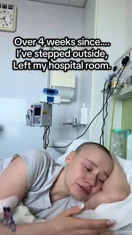 The hardest part isn't always the treatment, sometimes it's just missing the feeling of home.🏠 #cancer #hospital #hospitaltiktoks #vulnerability #cancersucks 