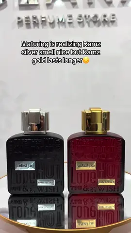 They both smell good☺️ 🏷️19,000 To place an order kindly send a dm WhatsApp/call - 09061598204 🚚 - Worldwide 📍Shop 5 Bridish plaza Ojo Ajangbadi Lagos #ramzsilver #ramzgold #lattafa #perfumetiktok #arabperfume  