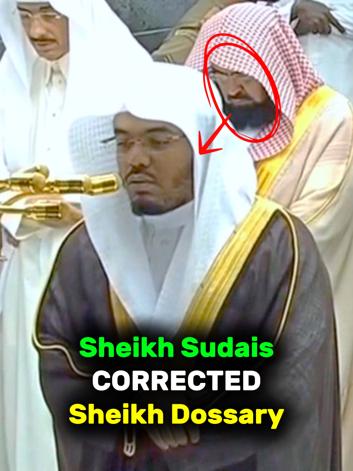 Rare Moment When Sheikh Sudais Corrected Sheikh Dossary | Makkah Taraweeh 1439/2018 You know, we are all humans, we make mistakes, but the Quran is a book that can never be changed; even the slightest mistakes can be picked up, as Allah Himself promised to preserve it. 📖 Surah Yaseen 36:33 🗓️ Taraweeh, Jun 4, 2018 / Ramadan 22, 1439 📍 Masjid Al Haram, Makkah, Saudi Arabia 🎙 Sheikh Yasser Rashid Dossary Sheikh Abdur Rahman Sudais #rare #quran #islam #recitation #taraweeh #masjidalharam #sudais #yasser #dosari #ياسر_الدوسري #عبدالرحمن_السديس Yasser Al-Dosari, born on August 6, 1980, in Al-Kharj, Saudi Arabia, is a renowned Islamic scholar, Qur’an reciter (Qari), and Imam. He began his journey in Islamic studies at a young age, memorizing the Qur’an by the age of 15. Al-Dosari earned his bachelor’s degree in Sharia from Imam Mohammad Ibn Saud Islamic University, followed by a master’s degree in Comparative Jurisprudence and a doctorate in the Department of Comparative Fiqh from the Institute of the Judiciary. In 2015, King Salman bin Abdulaziz appointed Al-Dosari as a guest Imam for Taraweeh and Tahajjud prayers at Masjid al-Haram in Mecca during Ramadan. His role was renewed annually until 2019, when he was appointed as a permanent Imam of Masjid al-Haram. He also served as a Khatib (preacher) at the mosque. After completing his initial four-year term in 2023, Al-Dosari was reappointed as an Imam in March 2024. Beyond his duties at Masjid al-Haram, Al-Dosari has held various positions, including serving as an Imam at the Dakhil Mosque in Riyadh and as the General Secretary of the Prince Sultan Association for the Memorization of the Qur’an. He is also a member of the King Saud University and the Global Europe Symposium of Muslim Youth.