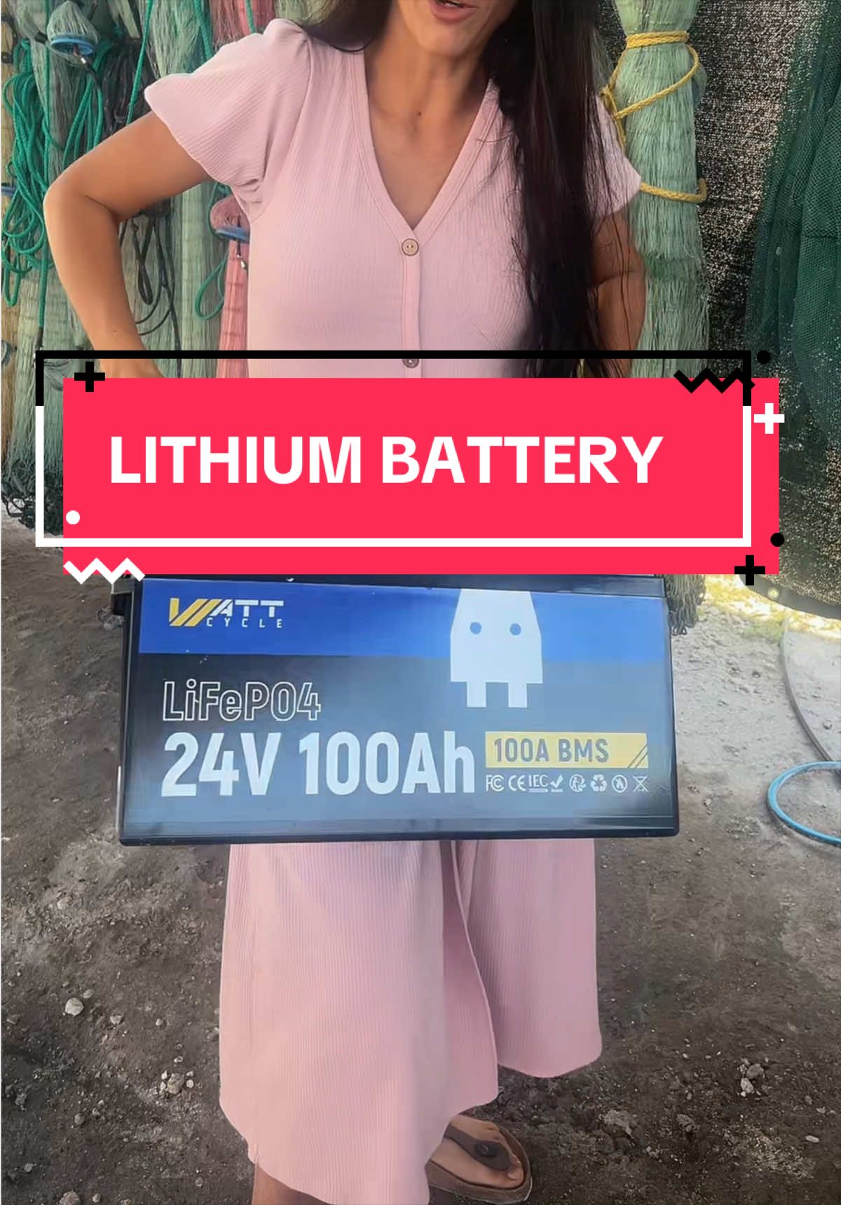 Now that he’s able to fish day and night without the batteries dying, he does! #lithium #lithiumbattery #lithiumionbatteries #batteries #battery 