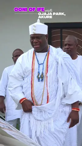 Ooni of Ife in Akure today👑 Kabiyesi was at Ojaja Park, Akure. Get ready for Ojaja Park's Easter Experience from April 1st - 6th #Akure 