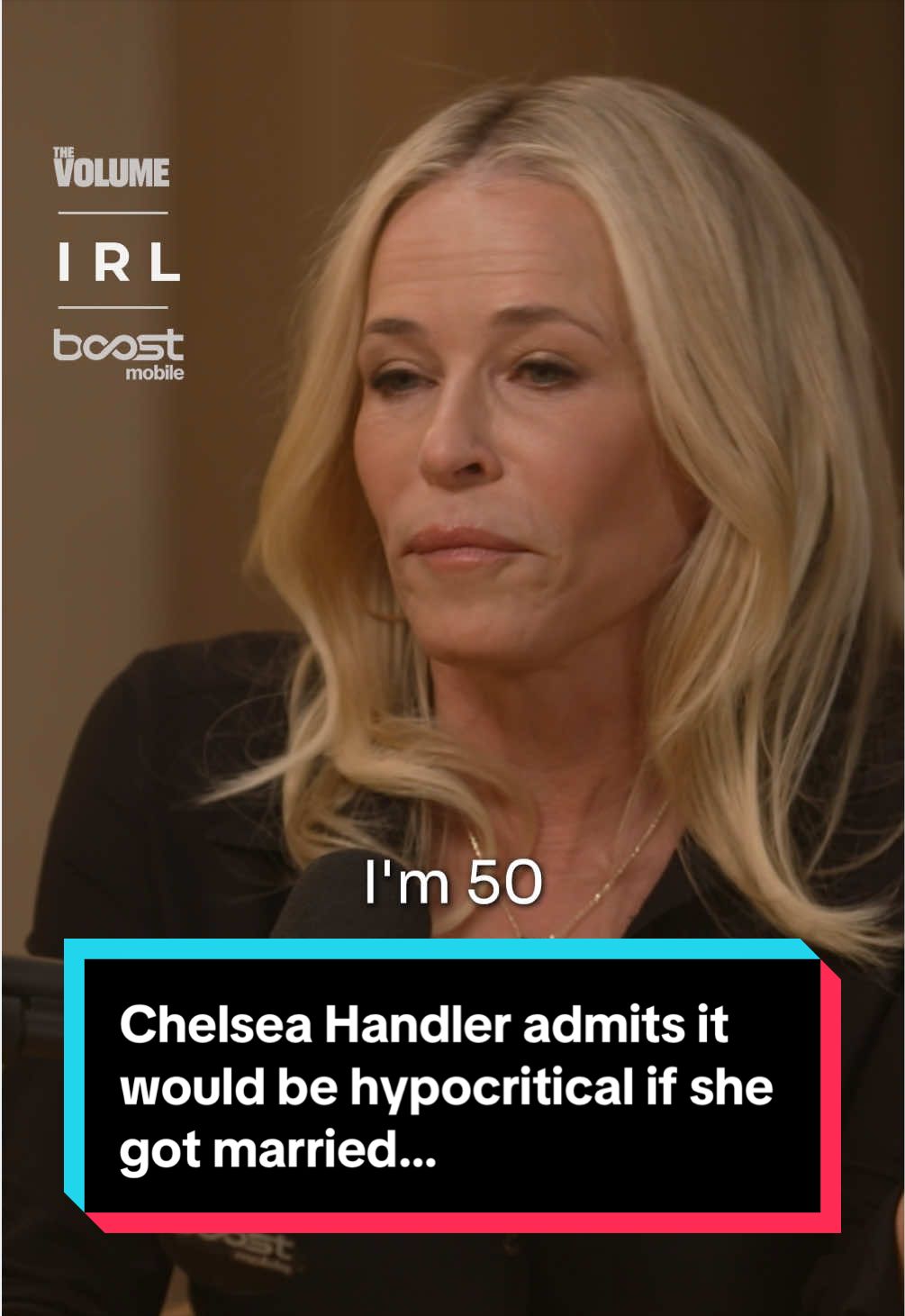 Be honest… has your view on marriage changed over time? On this week’s episode of IRL, Chelsea Handler talks all things marriage, turning 50, and why she’s never really felt tied to the idea in the way people expect, even now. #angiemartinez #chelseahandler 