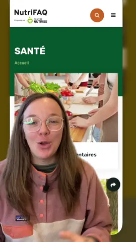 ALERTE NOUVEAUTÉ ‼️‼️ Une nouvelle plateforme web gratuite d’information en nutrition vient de voir le jour en collaboration avec le centre de recherche NUTRISS et l’Université Laval! Si vous voulez des infos fiables et accesibles en nutrition: c’est l’endroit. https://nutrifaq.ca/fr/sante.html #nutrition #santé #nouveauté 
