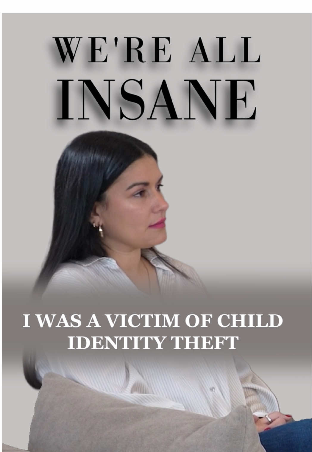 Renata shares her experience as a victim of child identity theft. Listen to the entire episode of We’re All Insane on YouTube, Spotify, and Apple Podcasts. #debtpayoff #podcastclips #crimejunkie #podcastshow #fypシ゚viral 