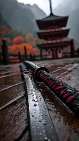 KATANA LIVE WALLPAPER - silence just took over your screen. Rain sliding across cold steel, a wet temple floor, and a scene that feels like the fight already happened. This is not just a wallpaper - this feels like pure samurai atmosphere on your lock screen. Cold, sharp, and impossible to scroll past. Would you keep this on your screen? #livewallpaper #katana #samurai #samuraivibes #lockscreen #phonewallpaper #screenvisual #cinematic #japanaesthetic #rainvibes #swordart #darkaesthetic #fyp #viral #wallpaper