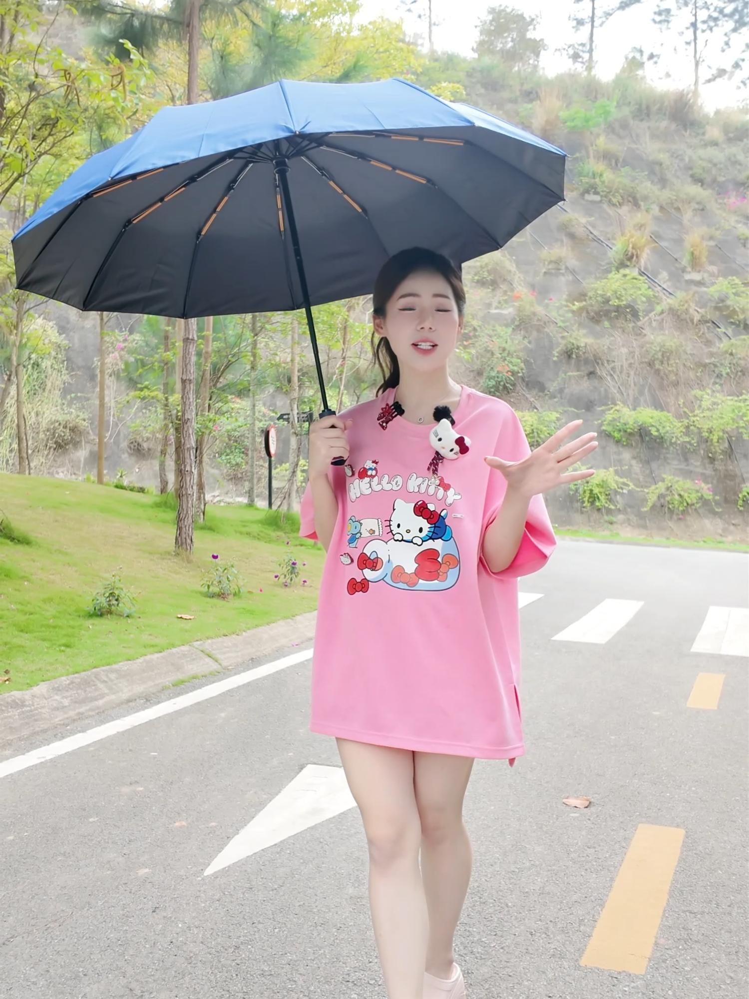 Nắng mưa em Ô này cân hết nhaaa #huonglyshop #tiktokshop #review #ô #ogapgon #Ogapgontudong