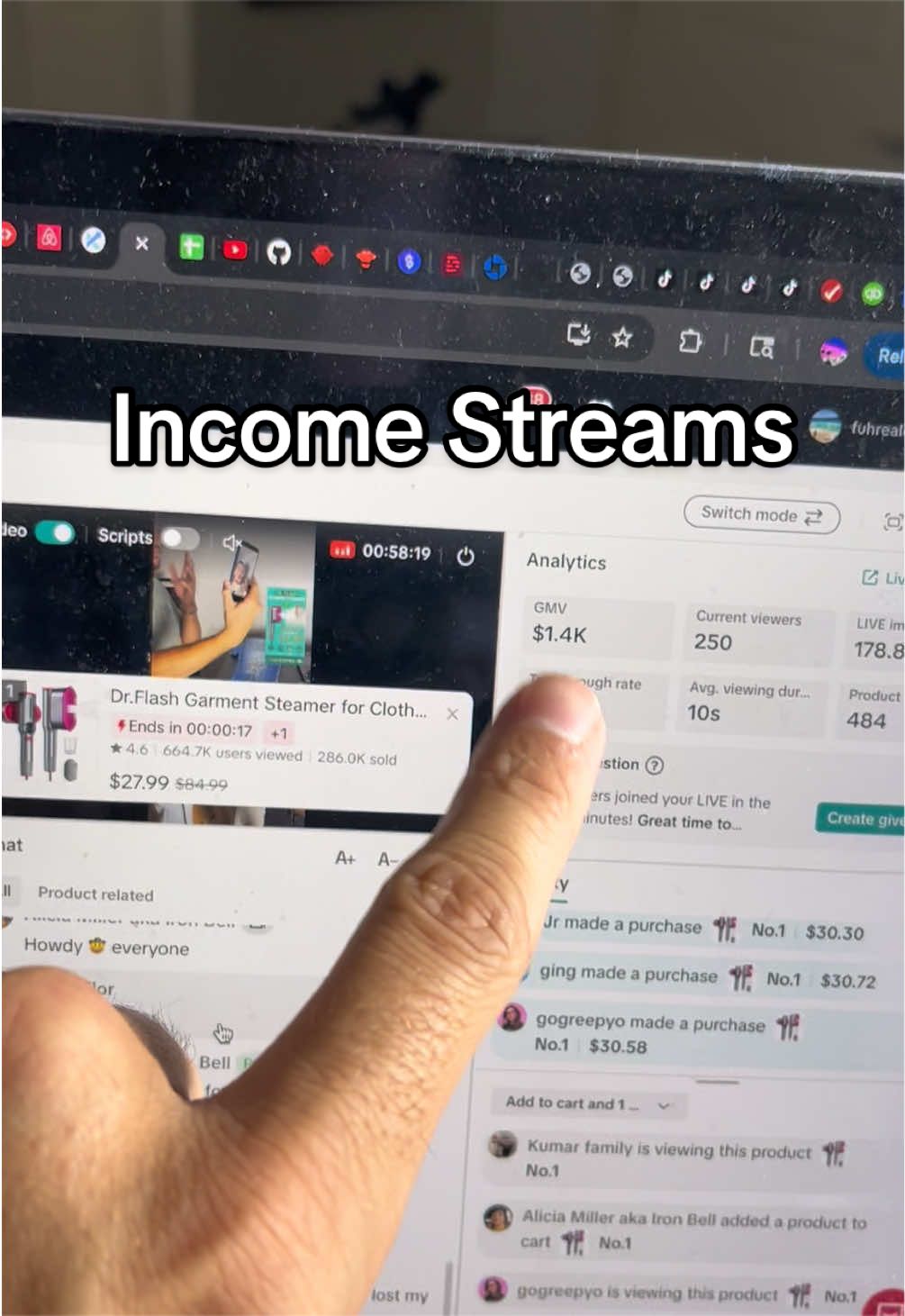 Multiple streams of income #tiktokshopaffiliate #tiktokmoney #realestateinvestor #creator 