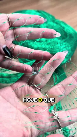 Cansado de ver pássaros destruindo sua plantação? 😤 Com a nossa rede, sua produção fica protegida de verdade! ✔ Fácil de instalar ✔ Alta durabilidade ✔ Proteção eficiente Clique e proteja sua plantação agora #rede #rededeprotecaoparagatos #teladeproteção #redes #redeantipassaros 