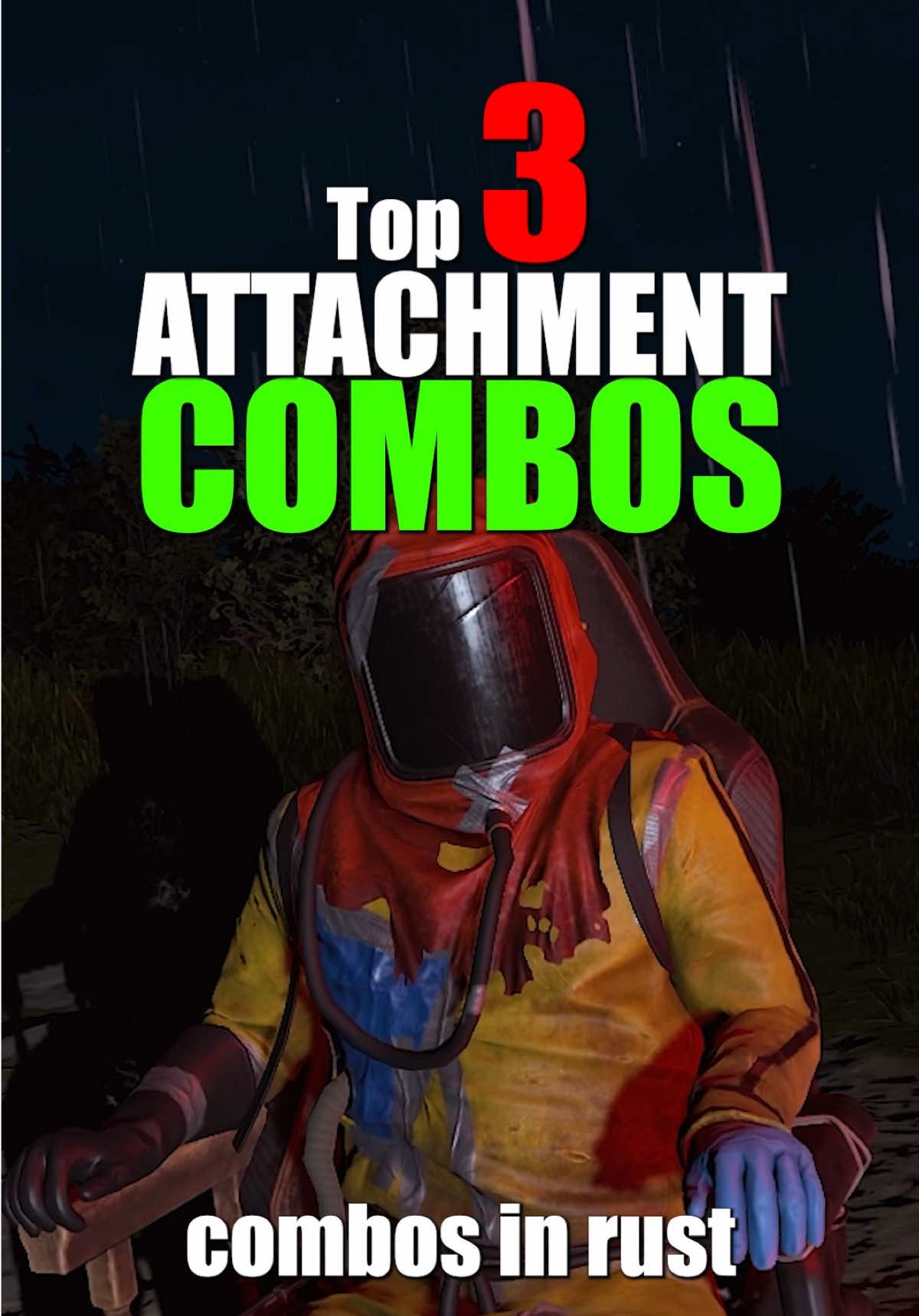 MOST BROKEN ATTACHMENTS COMBOS IN RUST#rustgame #rustconsole 
