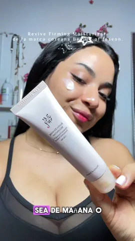 Revive Firming Moisturizer de la marca coreana Beauty of Joseon. Es una crema hidratante diseñada para mejorar la elasticidad y suavidad de la piel,  @Beauty of Joseon  #easyretinol #retinol #acne #retinolcream received this product for free from Picky and ffbrand)) in exchange for my nonest review.'