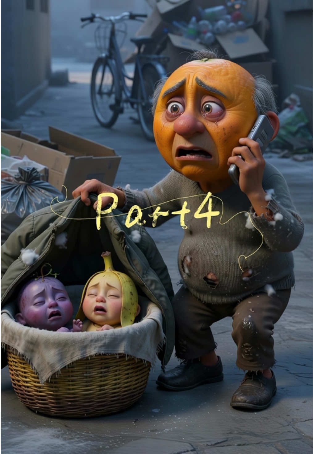 🎬The Vanishing#ai #aistory #fruit #cinema #aifruit 