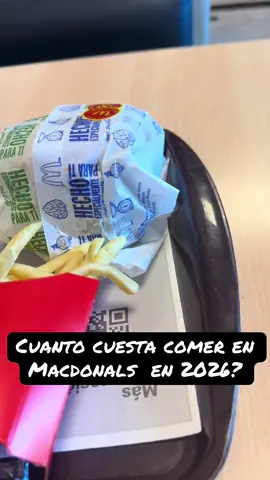 cuánto cuesta comer en McDonald’s en Venezuela? #macdonalds #venezuela #explore