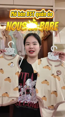 Lâu lắm mới có cả phiên 10 tiếng quần áo cho bé nè các chị iu ơi #michibabyofficial #nous #bare 