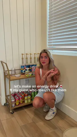 i think i’m getting it to grow on her??? idk she’s usually a hater #viral #energydrink #caffeinecart 