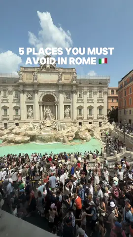 5 places you must avoid in Rome 🇮🇹✨ #roma #ig_rome #igersrome #instarome #vscorome             -         