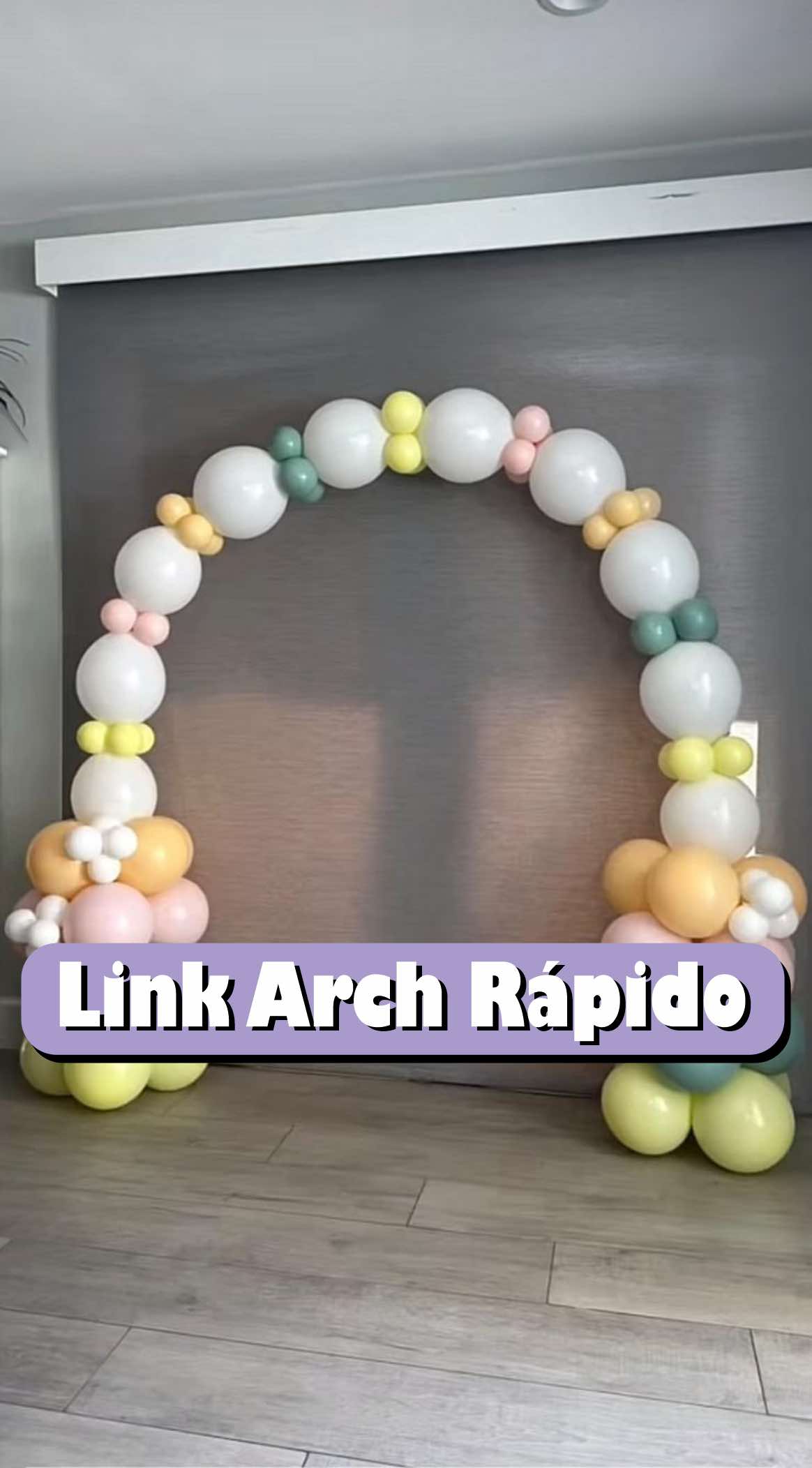 Buscas algo lindo, rápido y económico? 👀🎈 Los Link Arches son la solución perfecta para decoraciones 