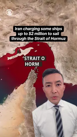 Iran is now charging some commercial ships to sail through the Strait of Hormuz – some up to $2 million. Legally, vessels do not have to pay to pass through the strait nor do they have to ask for permission. CBS News' @Ramy breaks down the issue.
