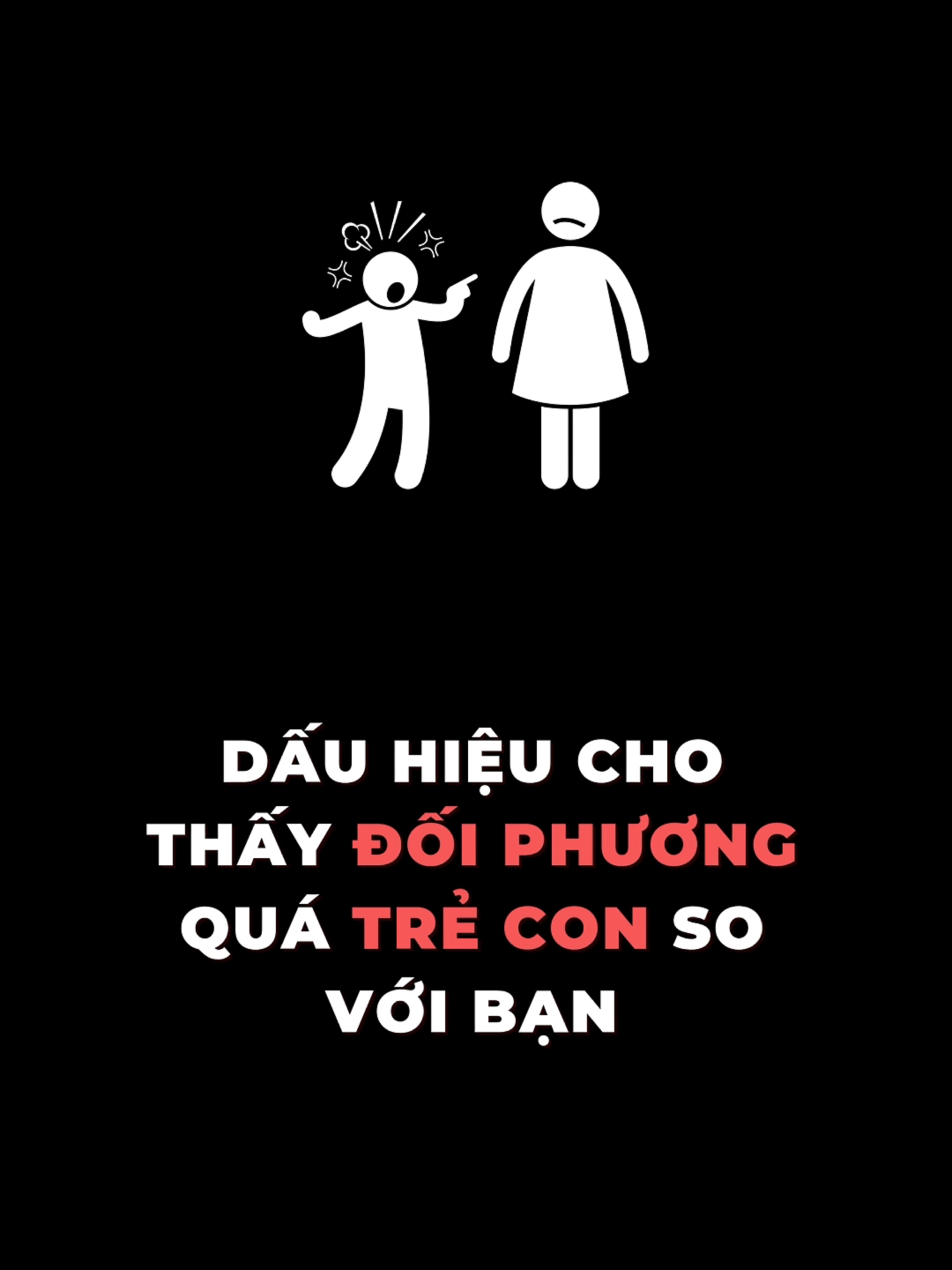 Dấu hiệu cho thấy đối phương quá trẻ con so với bạn #tamlyhocthanhcong #mindset #thanhcong #xuhuong #viral #LearnOnTikTok