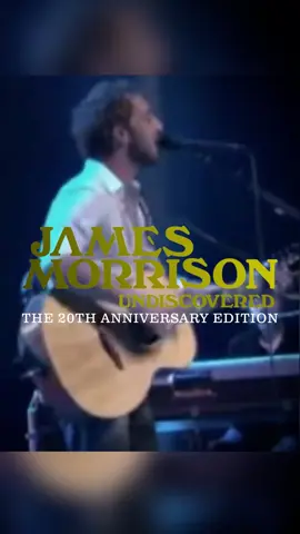 The 20th Anniversary edition of my debut album, Undiscovered is available on limited edition Smoke Vinyl on my store. It’s out May 1st and you can pre order it now! Link is in my bio. #jamesmorrison #undiscovered #newmusic 