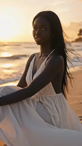Lost in the golden moment 🌊💫 #fyp  #foryoupage❤️❤️  #viral  #aestheticvideos  #aiart 