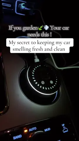 This little diffuser saved my car from toddler chaos + dirt 🌿😍 Link in my TikTok Shop 🛒 Grab yours before it’s gone!  #momhack #gardenmom
