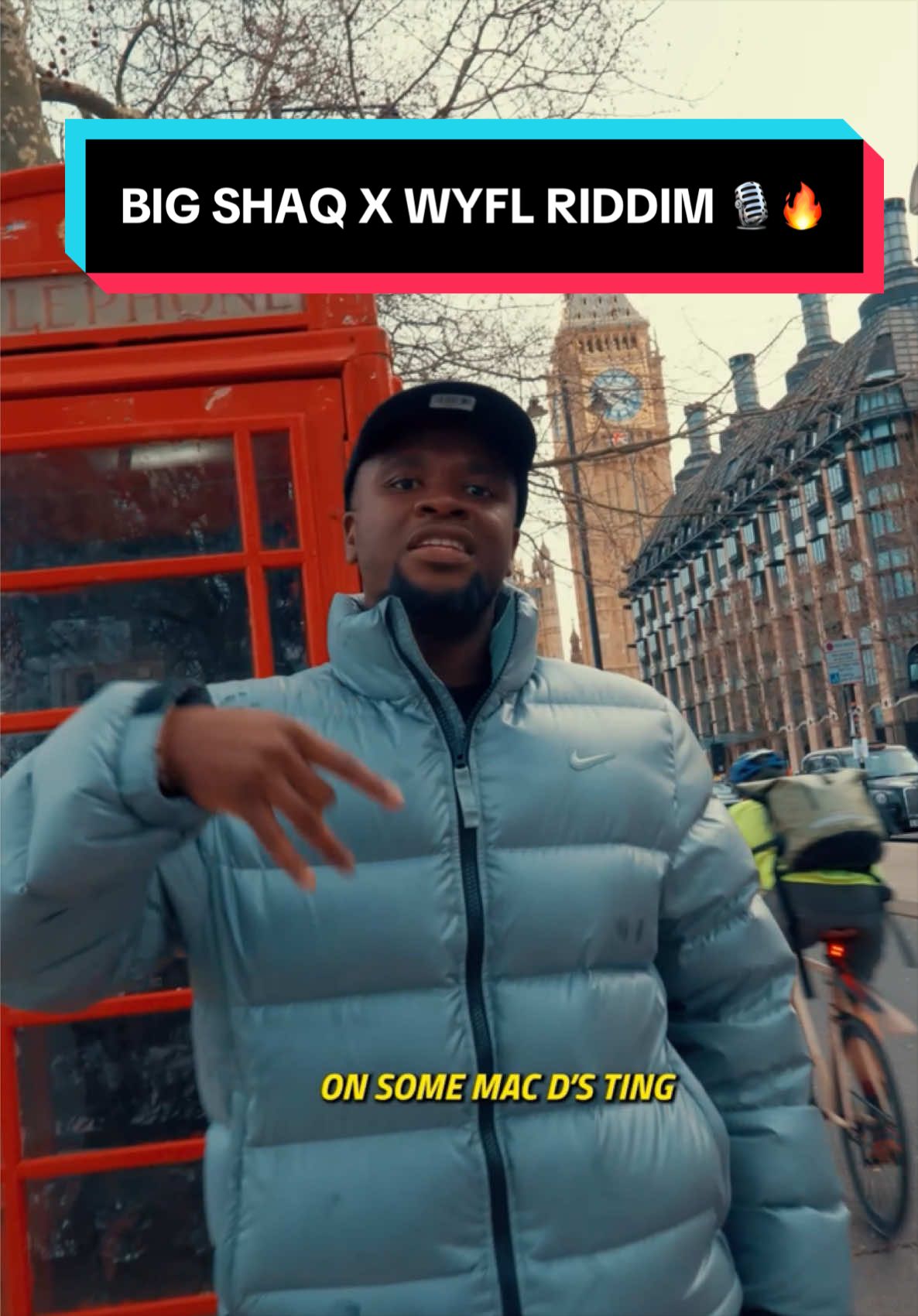 Had some fun on this one INNIT 🇬🇧🔥🚨🎙️  Visualiser just landed!!! (⬆️ in bio) & since you asked for it, you can stream it everywhere! Enjoy!  #bigShaq #wyfl #rap #djmac #crashdummy 