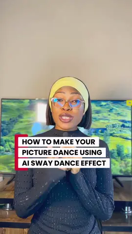How to make your picture dance using this Ai sway dance effect  #fyp #viral #aiswaydance #techtok #learnwithpromise 